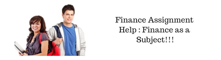 Finance Assignment Help