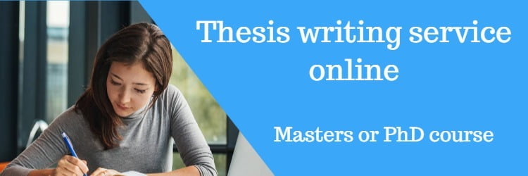 Thesis writing service online